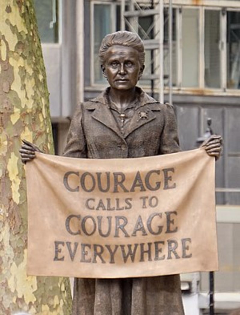 M Fawcett statue