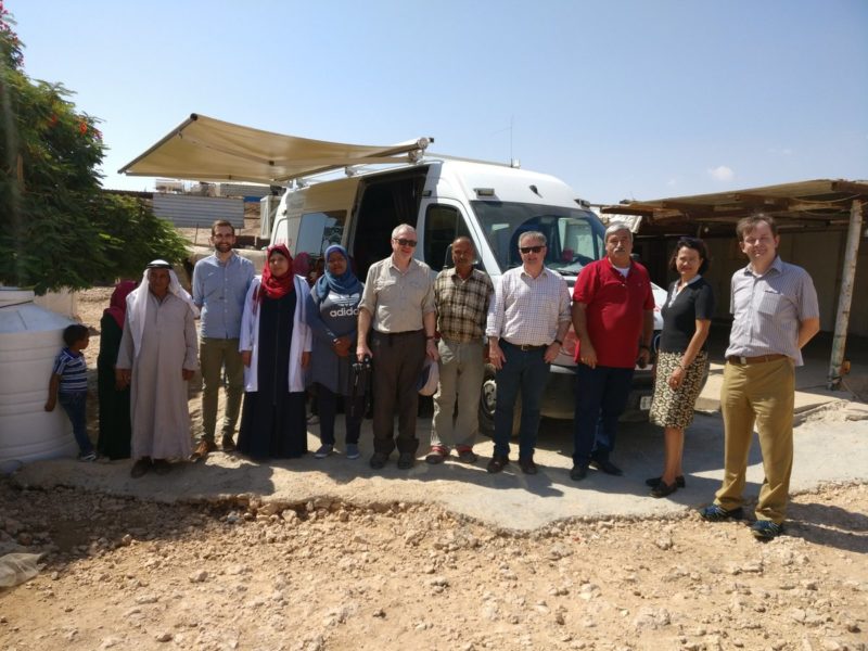 MAP & CAABU delegation to the West Bank