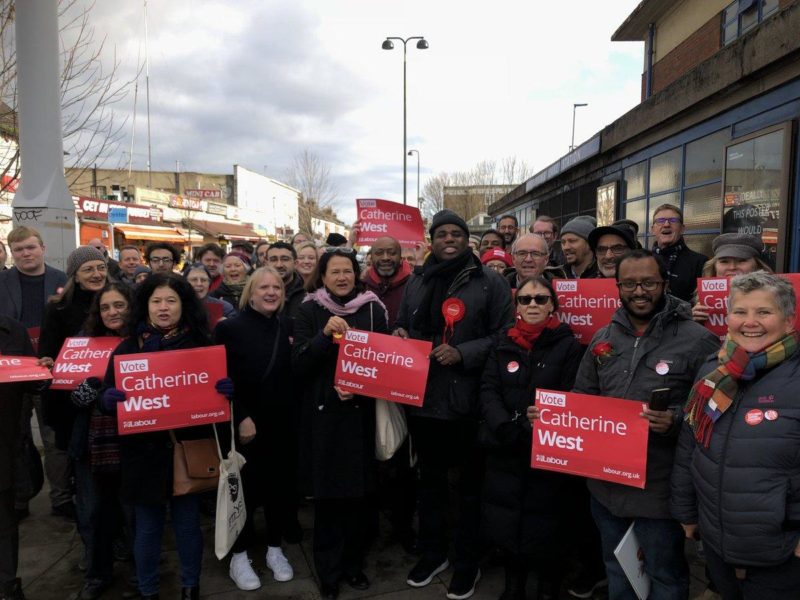 Campaigning alongside David Lammy on our postal vote weekend