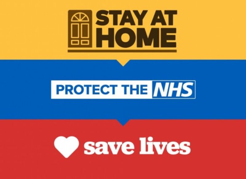 Stay at home, protect the NHS, save lives