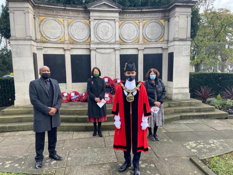 Marking Remembrance Day in Haringey