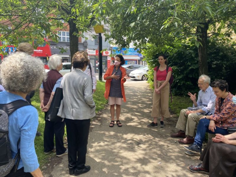 As the new Vice Chair of the All-Party Parliamentary Group on Woodlands and Trees, I arranged a walkabout in Hornsey & Wood Green with the Woodland Trust, Haringey Cabinet Member Cllr Mike Hakata and local residents. 
