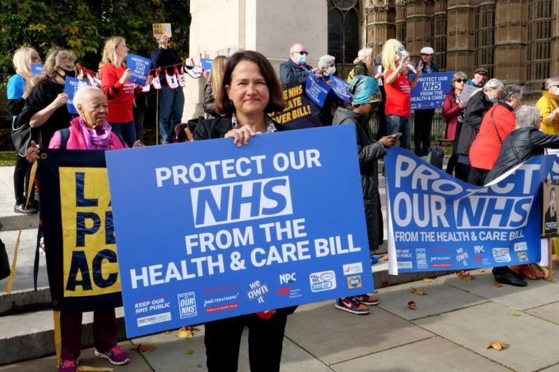 Catherine West MP joins the We Own It lobby of Parliament